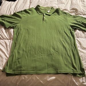 Gently Used Foot Locker Men's Green Polo Shirt